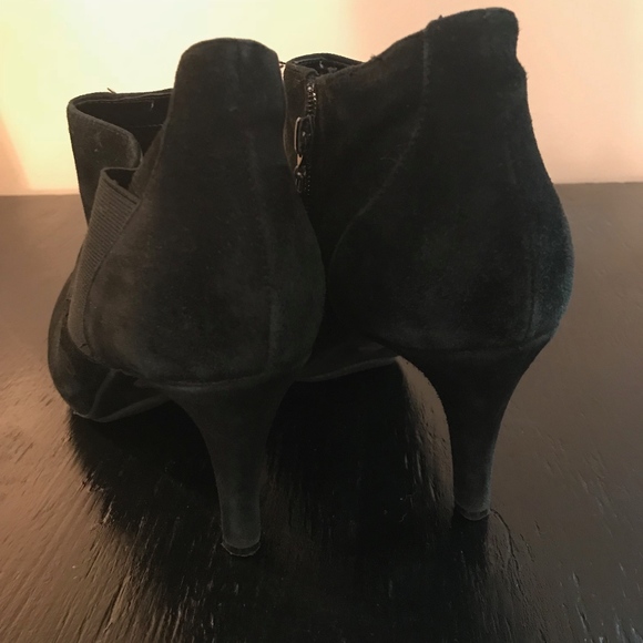 Black Suede Heels - Picture 3 of 7
